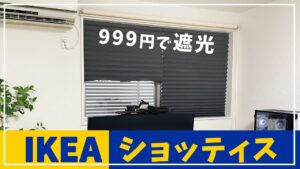IKEA SCHOTTISを設置した窓