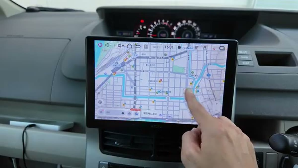 Yahoo!カーナビでの道案内