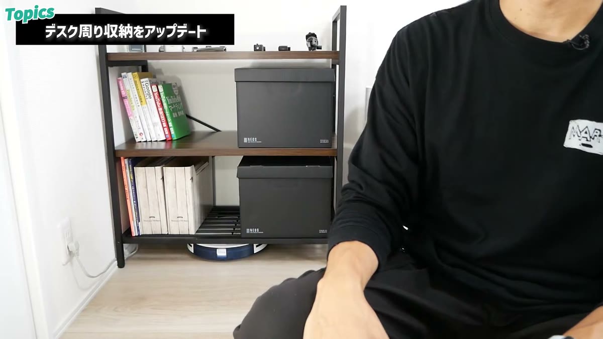 ottostyleの3段アイアンシェルフでアップデートした仕事部屋の収納