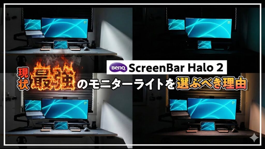 BenQ ScreenBar Halo 2レビュー サムネイル